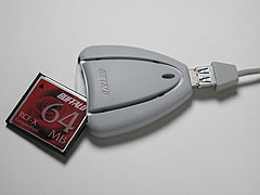 USB-CFリーダ(8k) 