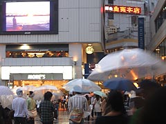 雨の横浜駅(14k) 